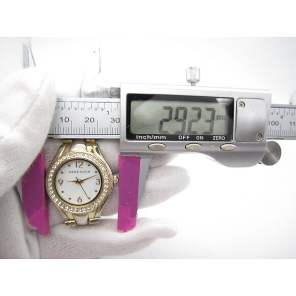 Women's Anne Klein Quartz 100ft WR Analog Dial Causal Round Watch (E385) - Picture 2 of 10